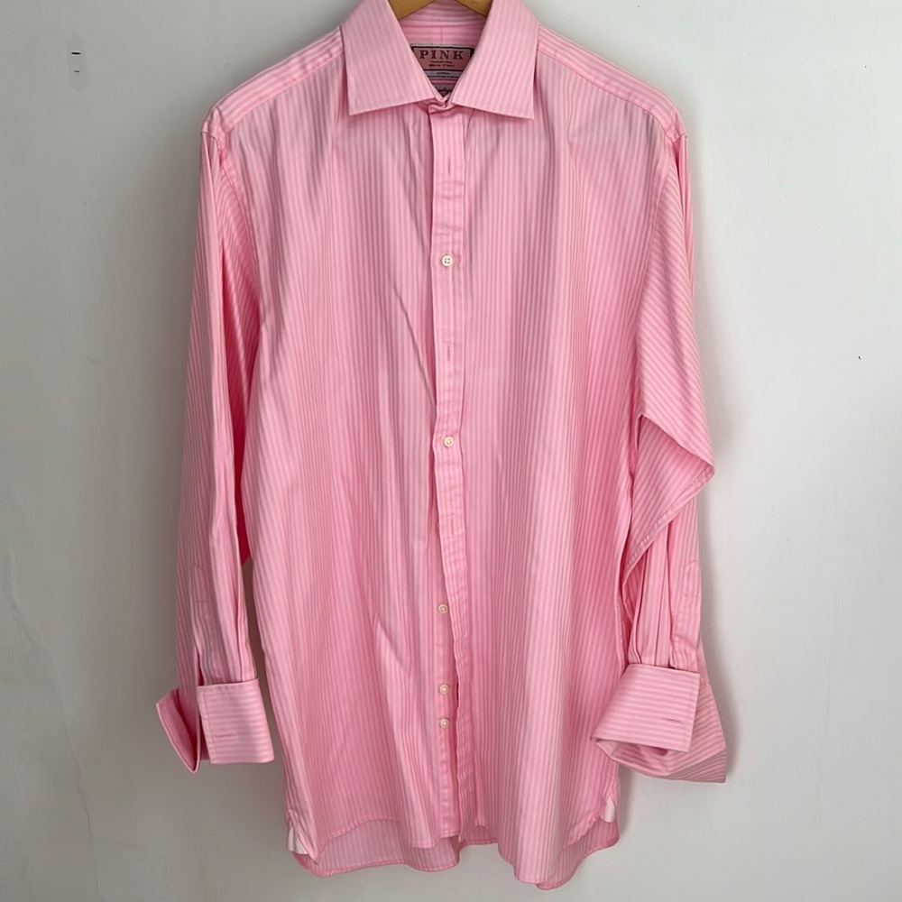 Thomas Pink French Cuff Dress Shirt